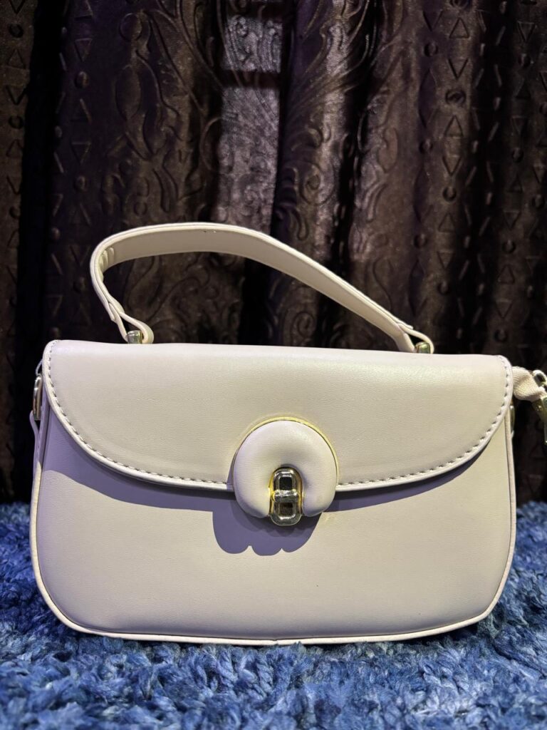 White Handbag